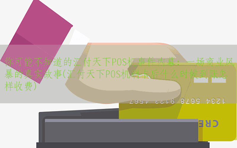 你可能不知道的汇付天下POS机事件内幕：一场商业风暴的真实故事(汇付天下POS机刷卡后什么时候到账怎样收费)