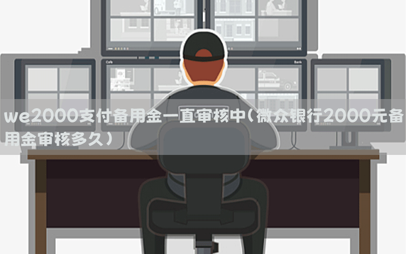 we2000支付备用金一直审核中(微众银行2000元备用金审核多久)