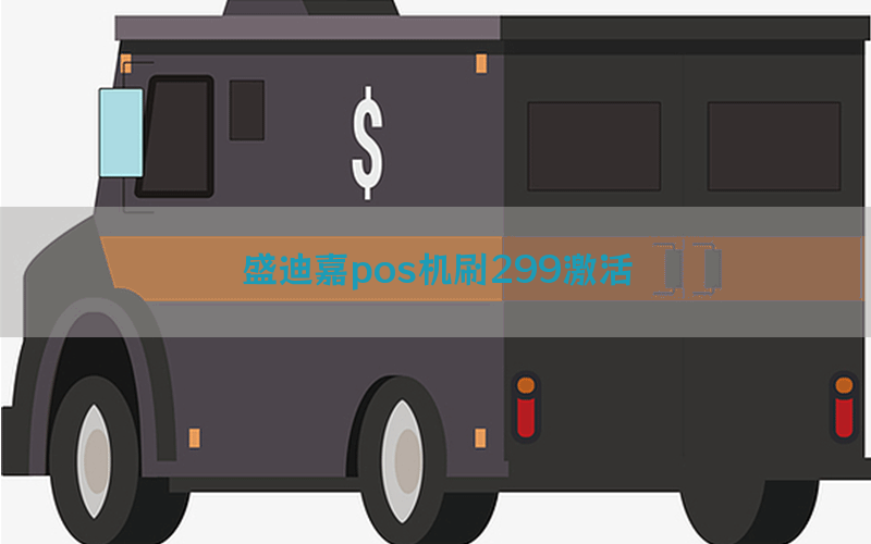 盛迪嘉pos机刷299激活