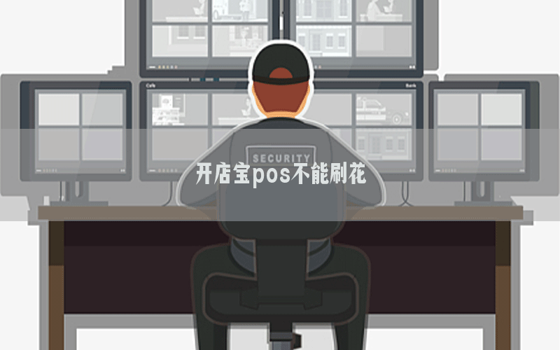 开店宝pos不能刷花呗