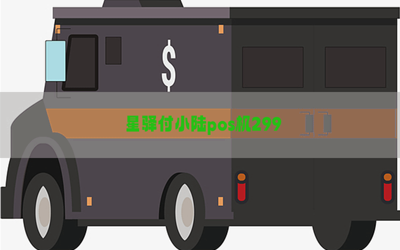 星驿付小陆pos机299