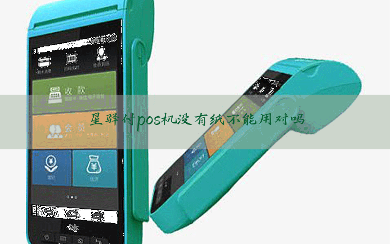 星驿付pos机没有纸不能用对吗